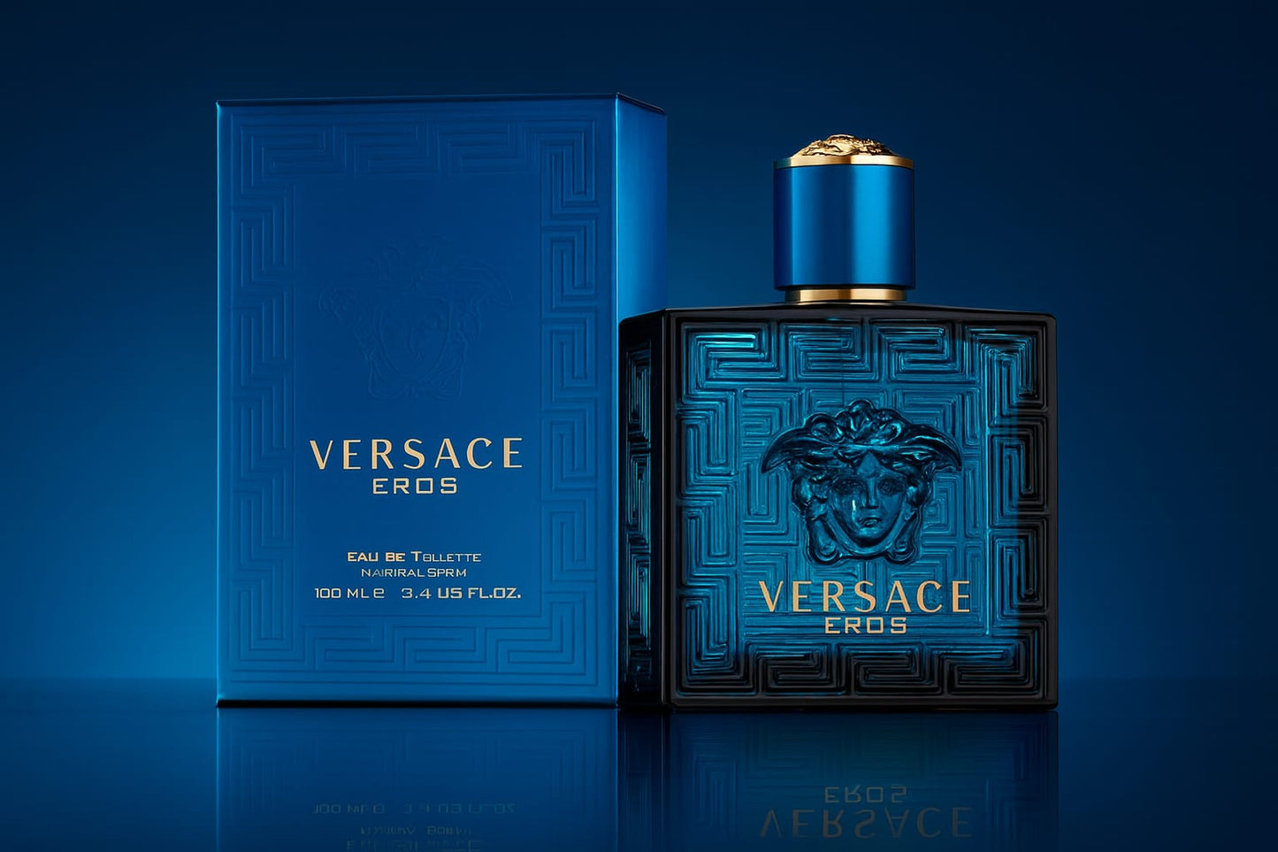 Versace Eros Eau de Toilette 3.4 oz (100 ml)